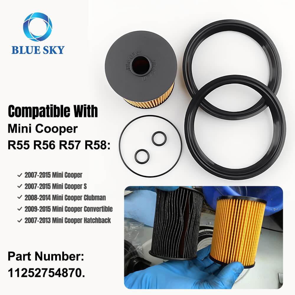 11252754870 Fuel Filter for Mini Cooper R55 R56 R57 R58 (2007-2015) 11252754870 미니쿠퍼용 연료필터 R55 R56 R57 R58(2007-2015)