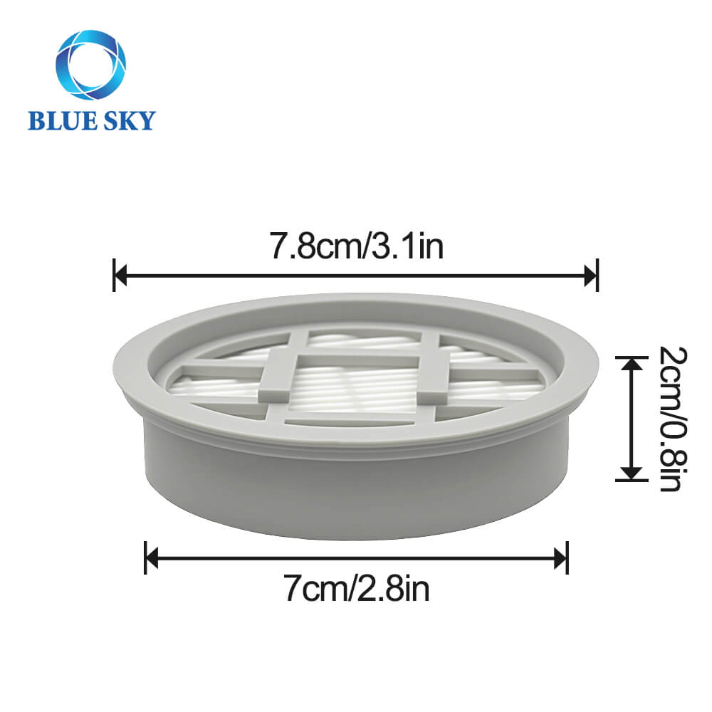 Size of Hepa Filter for Xiaomi Deerma VC20S VC20 VC21 Handle Vacuum Cleaner Xiaomi Deerma VC20S VC20 VC21 핸들 진공 청소기의 HEPA 필터 크기