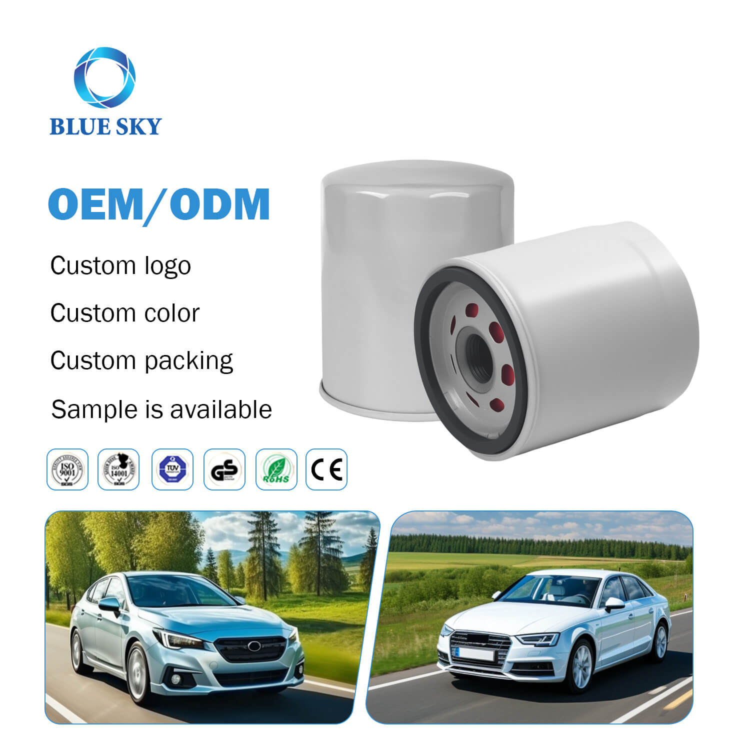 OEM ODM Car Filter Supplier Engine Oil Filter FL910S for FORD OEM ODM 자동차 필터 공급업체 포드용 엔진 오일 필터 FL910S