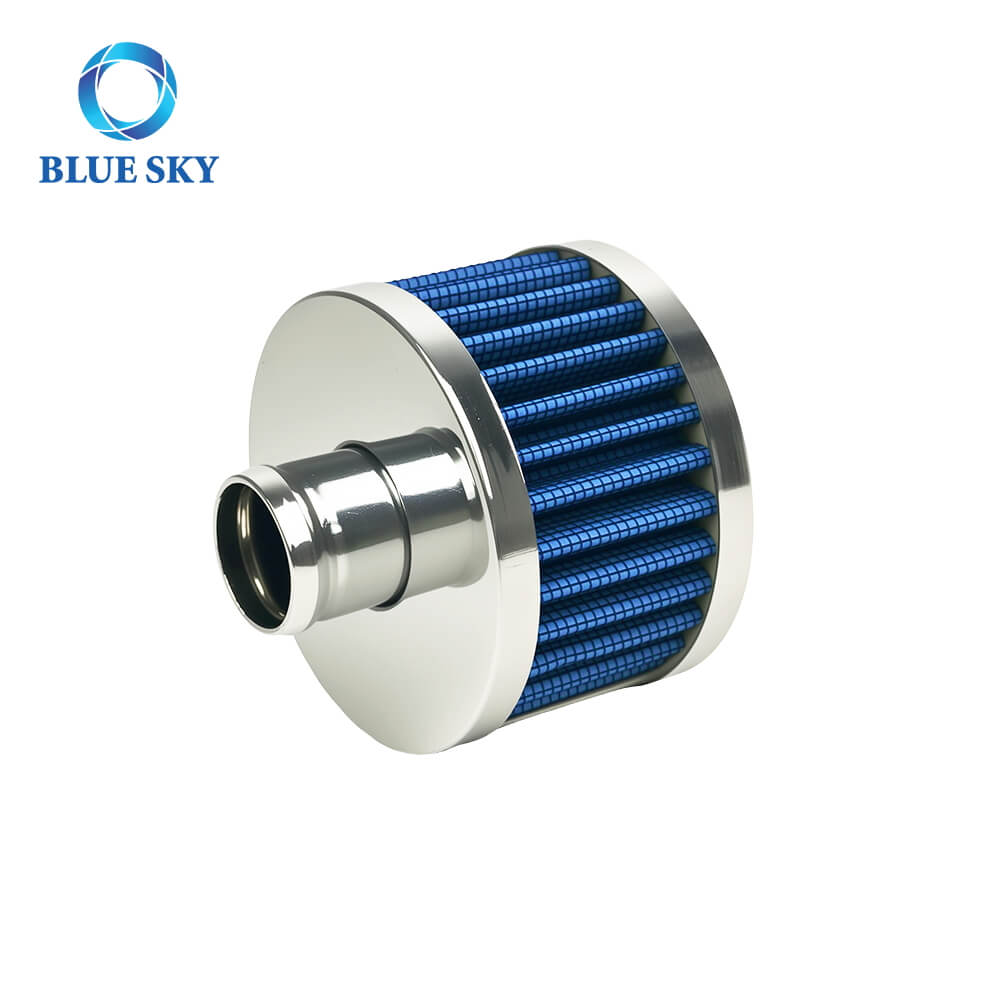 23mm High Flow Air Filter Cold Breather Turbo Vent Cleaner Crankcase Vent Cover Mini Breather Filter Motorcycle AIr Filter 23mm 고유량 에어 필터 콜드 브리더 터보 벤트 클리너 크랭크케이스 벤트 커버 미니 브리더 필터 오토바이 에어 필터
