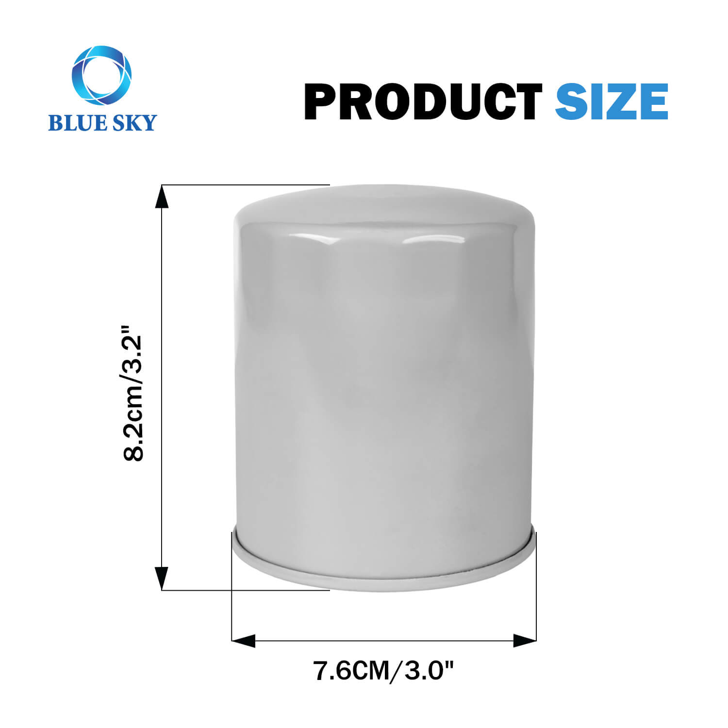 Size of Engine Oil Filter FL910S for FORD 포드용 엔진 오일 필터 FL910S 크기