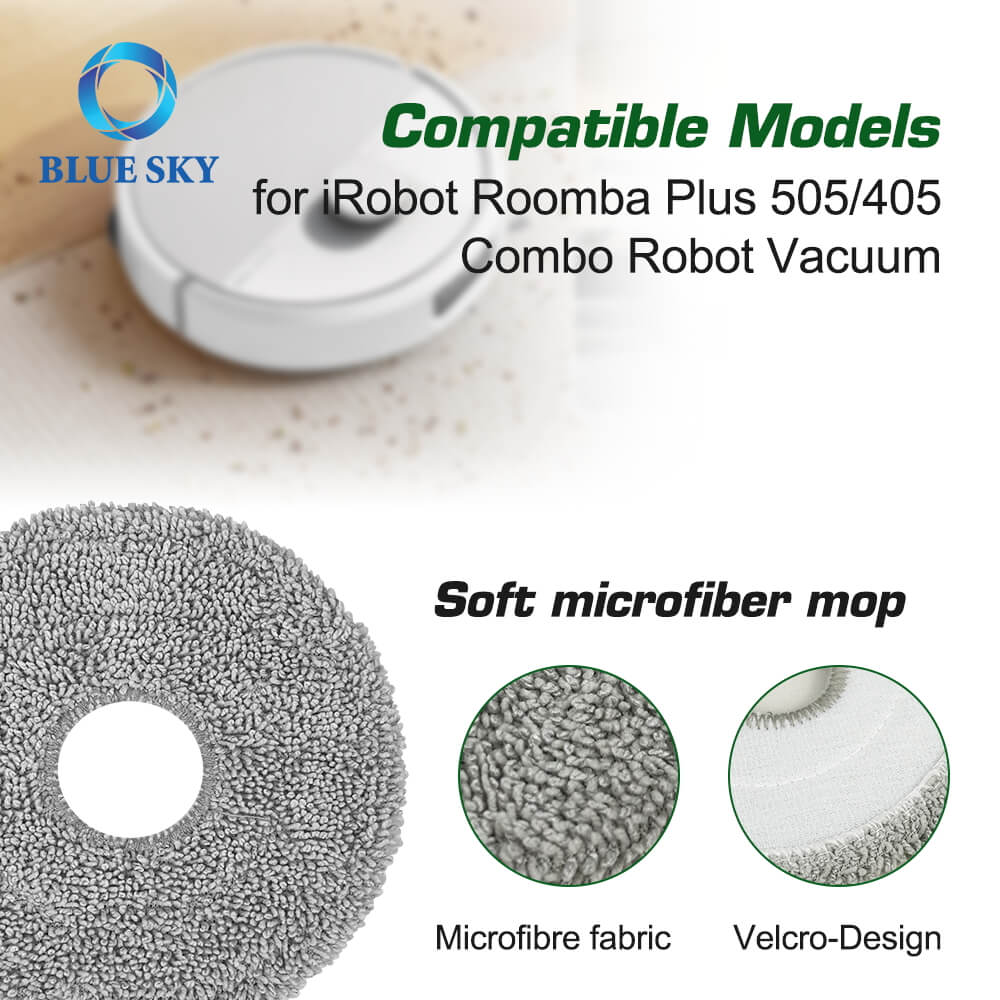 Details of mop for IRobot Roomba Plus 505405 Combo Robot Vacuum Cleaner Irobot Roomba에 대한 걸레의 세부 사항