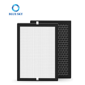 고효율 True HEPA 필터 MOOKA 공기 청정기용 활성 탄소 필터 교체