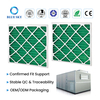 HVAC 환기 시스템용 G4 주름형 패널 공기 필터 24x24x2 인치 