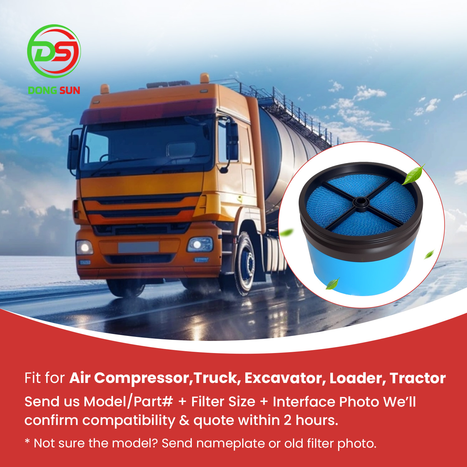 고효율 트럭 공기 필터 교체 1780-78080 | 헤비 듀티 엔진 에어클리너 요소 제조업체