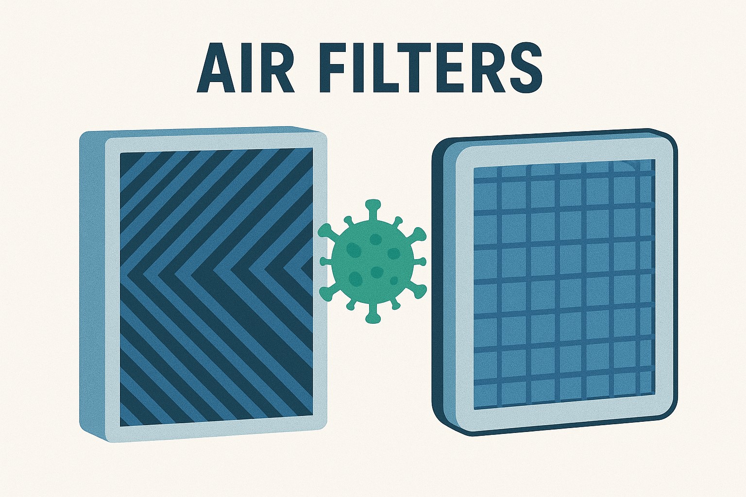 공기 필터는 먼지를 필터링하는 데 도움이 됩니다.