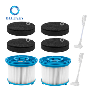 1646969 1646970 Bissell PowerClean FurGuard 280W 및 FurFinder 200W 모델 4039/4052 진공 청소기용 HEPA 및 폼 패드 교체 필터