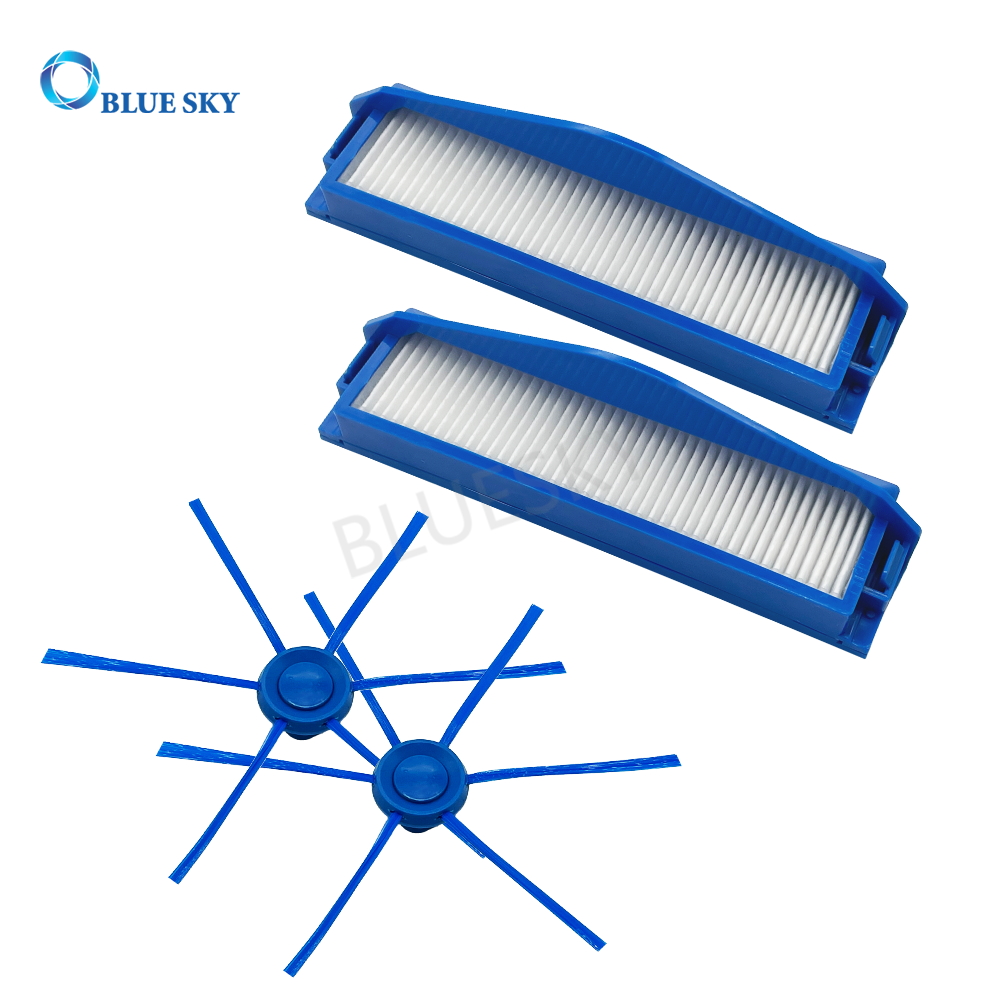 진공 청소기 사이드 브러시 HEPA 필터 필립스 FC8796 FC8794 FC8792 로봇 진공 청소기 예비 부품과 호환 가능