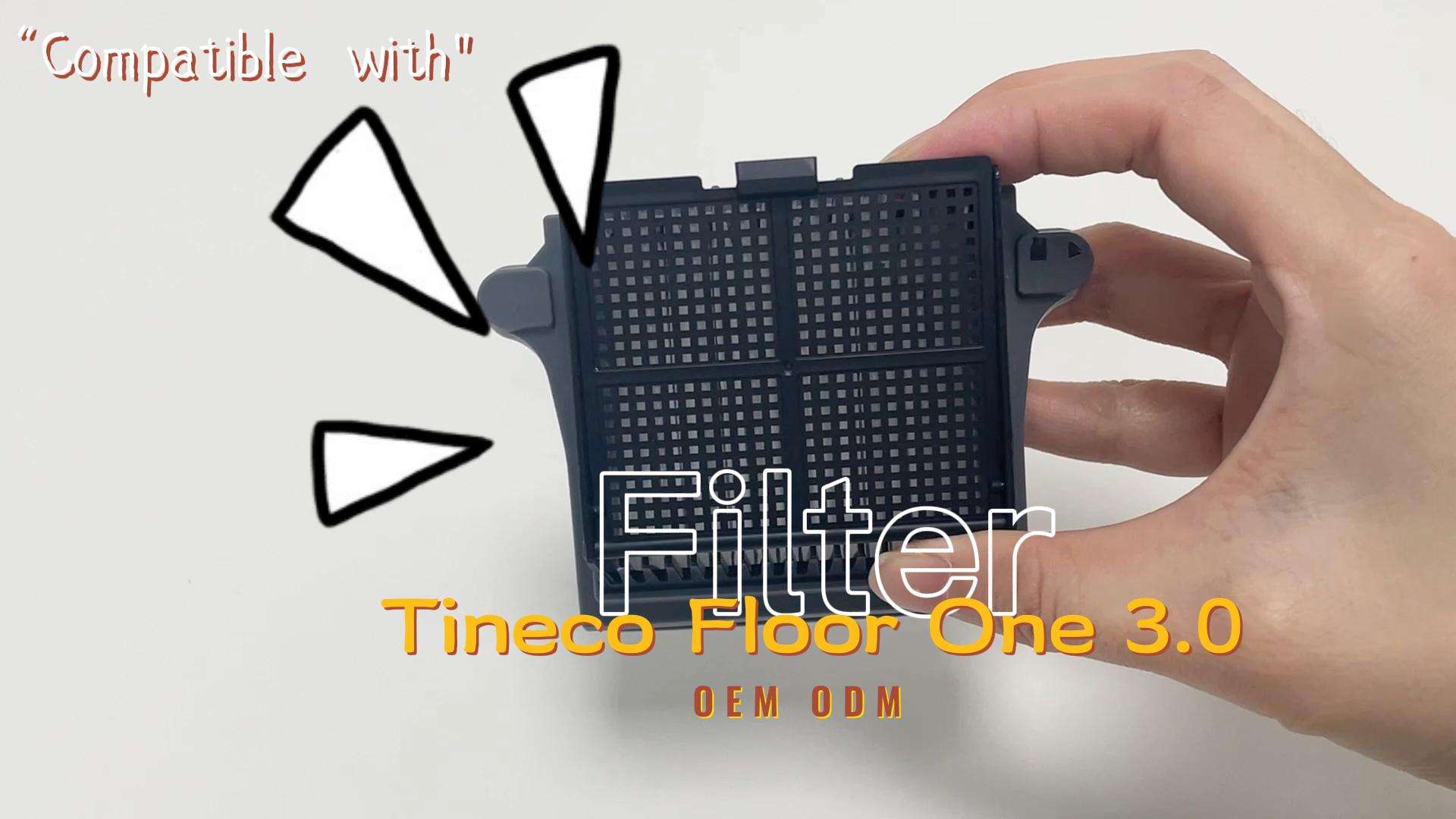 Tineco Floor One 3.0 바닥 세탁기 습식 건식 진공 액세서리와 호환되는 진공 청소기 HEPA 필터