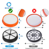 프리 모터 필터 포스트 모터 필터 세트 Vax 진공 청소기 유형 90 진공 청소기 부품과 호환 가능