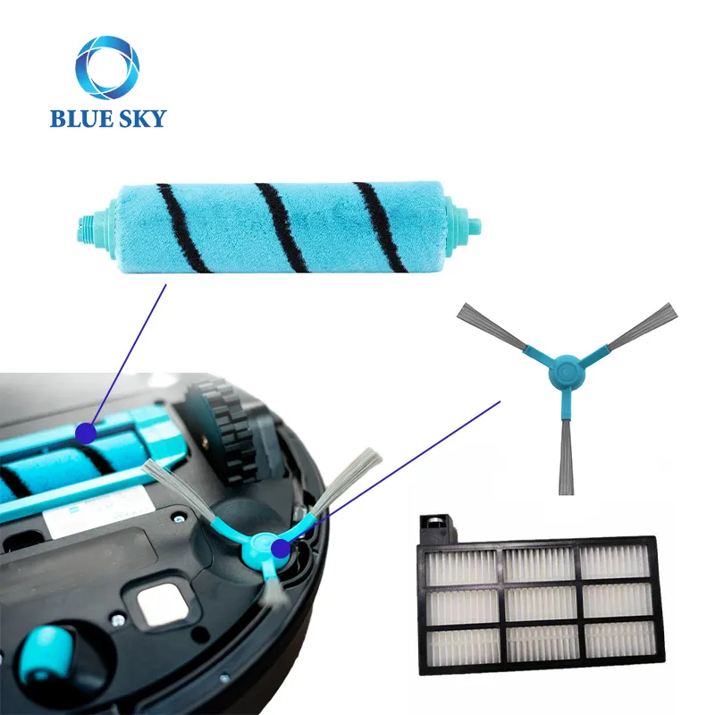 메인 브러시 사이드 브러시 HEPA 필터 걸레 천 청소 로봇 액세서리 키트 Cecotec Conga 4090 5090 로봇 진공 청소기
