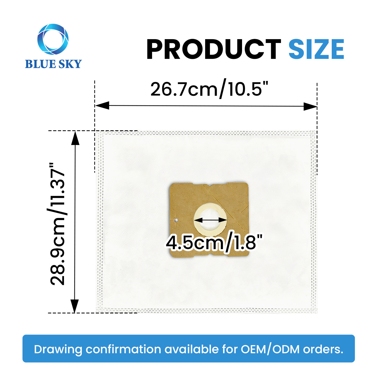 Moonlight Pizzazz Sunburst Jill Jack Snap에 적합한 HEPA Type Z 진공 백 교체 RZH-6 SZH-6 호환