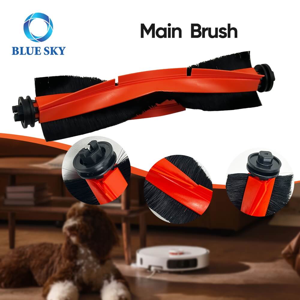 진공 청소기 부품 Xiaomi M40 로봇 진공 진공 D110CN, 필터 브러시 먼지 가방 및 걸레 천을 대체합니다.