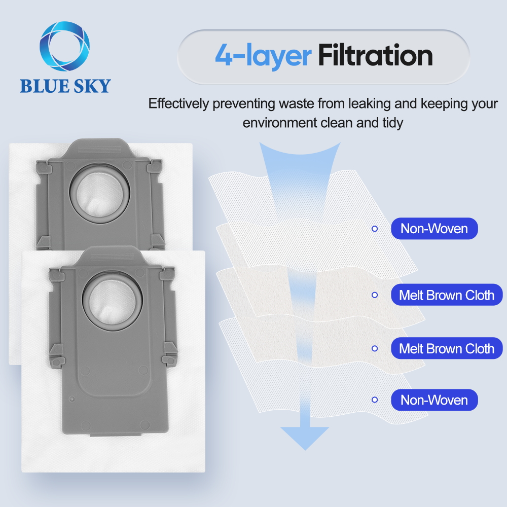 Roborock Q Revo /S/PRO /Qrevo Maxv/Qrevo Master / S8 Maxv Ultra/S8 Max Ultra 로봇 진공 청소기용 먼지 필터 백 교체