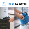 FY3437/FY3455 H13 Philips Air Pirifiers 및 가습기에 대한 진정한 HEPA 필터 교체