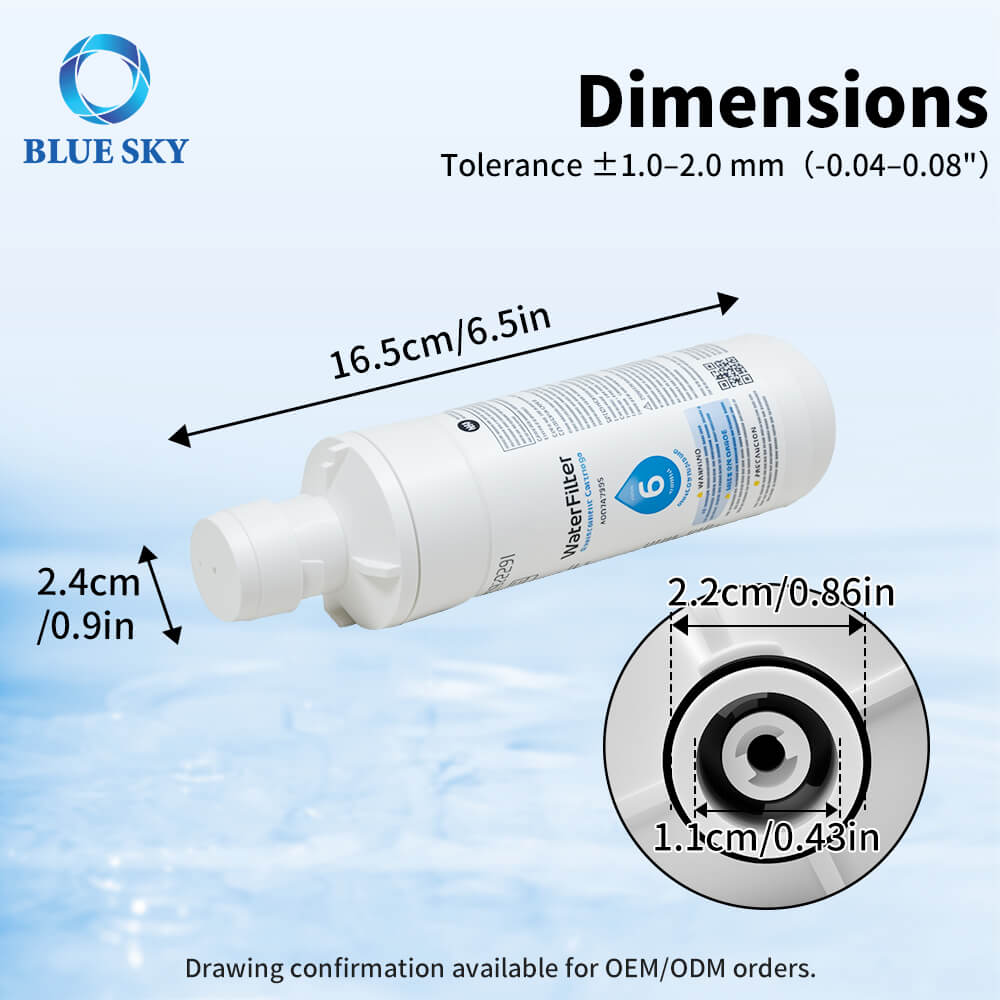 LG용 도매 LT1000P 냉장고 정수 필터 교체 - ADQ747935 정수 필터 제조 업체