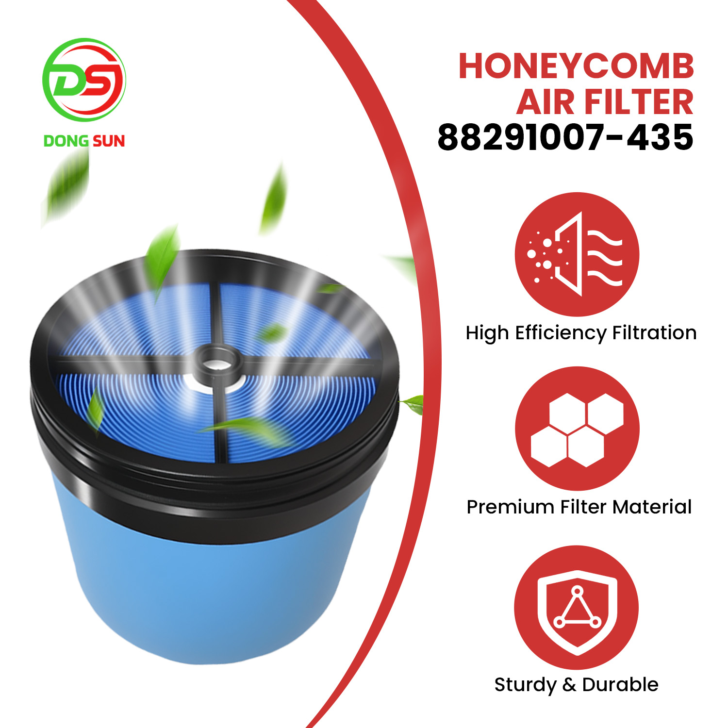 고효율 트럭 공기 필터 교체 1780-78080 | 헤비 듀티 엔진 에어클리너 요소 제조업체