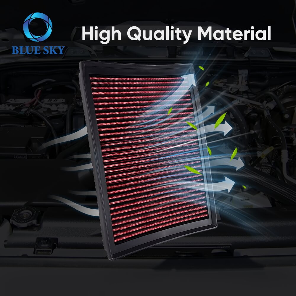 K&N 33-2438 엔진 에어 필터 교체 에어 필터 2010-2019 Toyota/Lexus SUV V6/V8 4runner GX460과 호환 가능