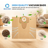 Einhells BT-VC 1250 S 및 INOX 1250/1 진공에 적합한 15/20L 교체 용지 먼지 필터 백 맞춤형 사용 가능