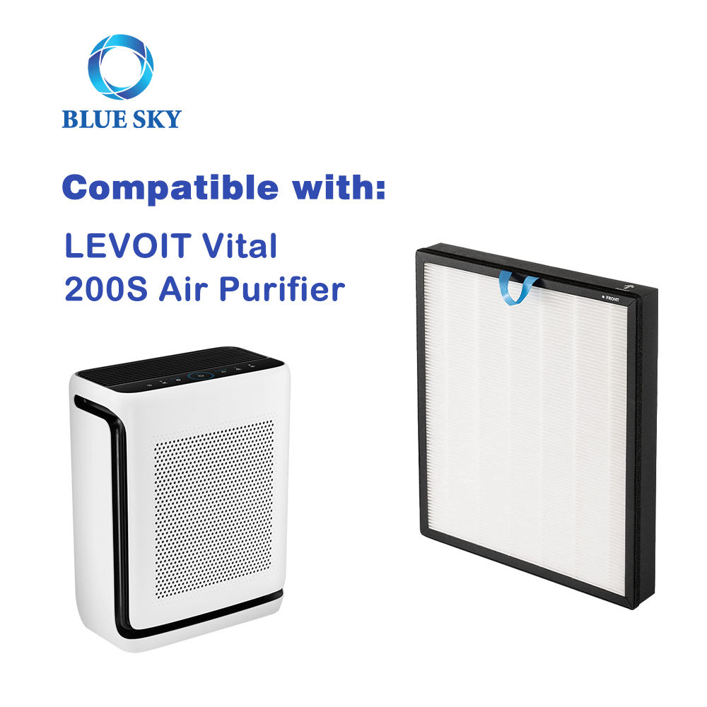 LEVOIT Vital 200S 공기 청정기용 Vital 200S-RF 3-in-1 True HEPA 활성 탄소 필터 교체