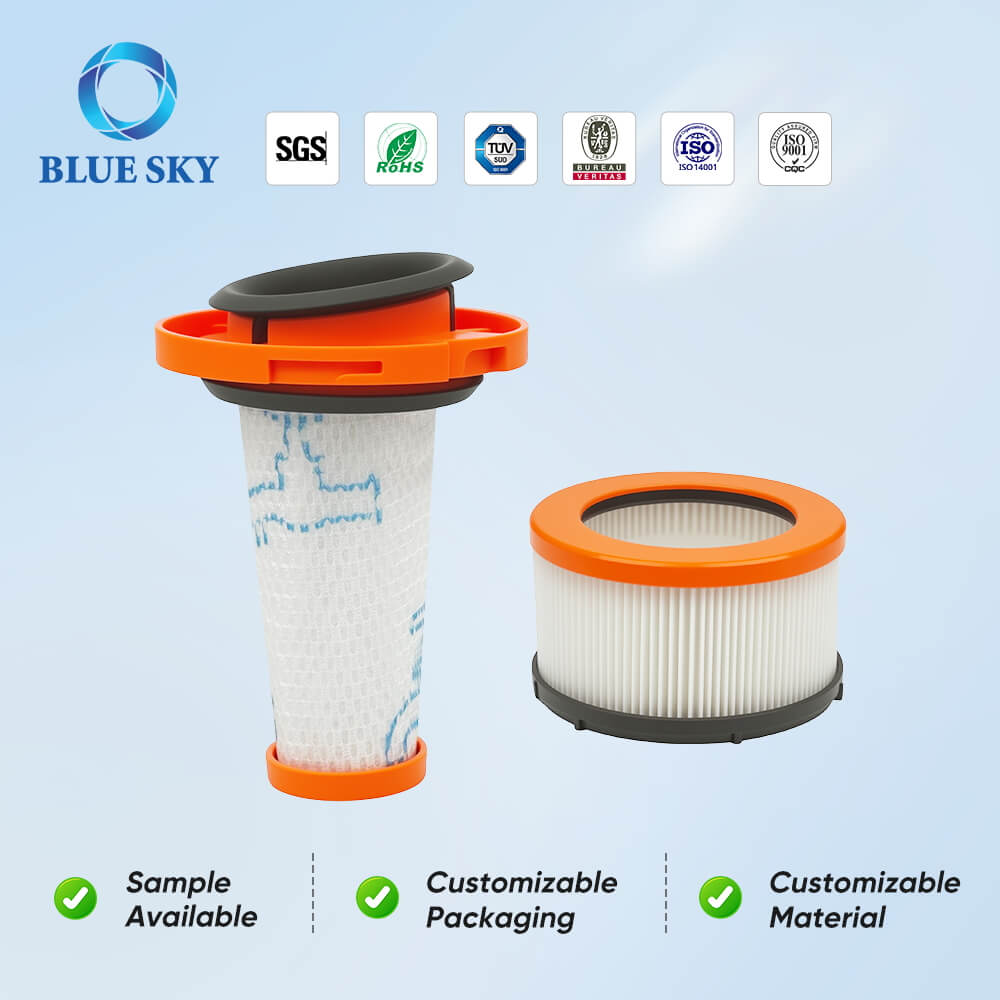 Vacuum Cleaner Filter for Rowenta X-Force Flex 9.60 Animal Battery Vacuum Cleaner RH2078 RH2037 RH2038 RH2039 RH20C2 Rowenta X-Force Flex 9.60 동물 배터리 진공 청소기 RH2078 RH2037 RH2038 RH2039 RH20C2 용 진공 청소기 필터