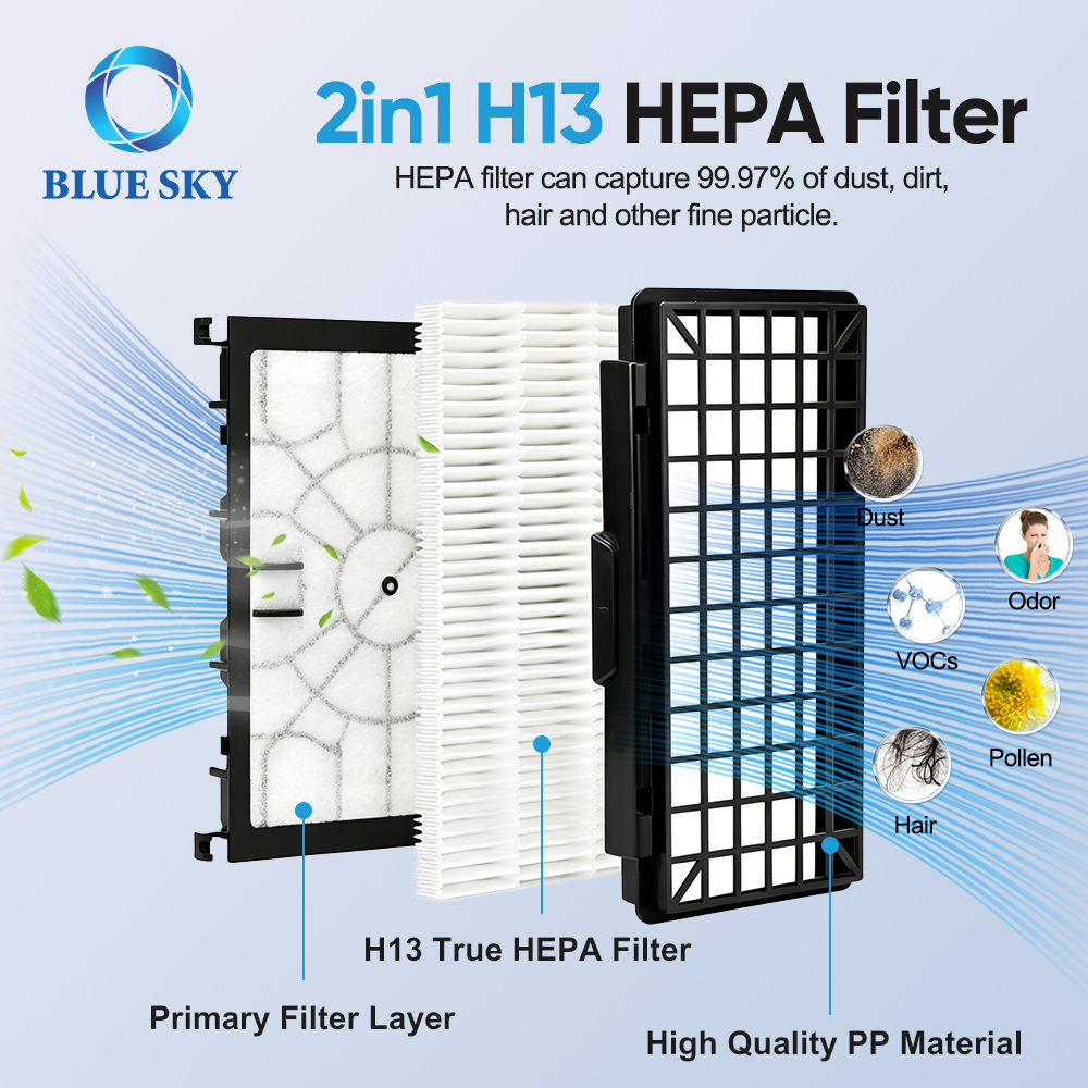 Siemenss Q5 Q8과 호환되는 HEPA 및 모터 필터 키트