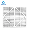 23.2x21.2x1.7 인치 Merv 8 10 13 주름형 패널 AC 용광로 공기 필터, HVAC 공기 필터 제조업체 - 상업 및 산업 시스템용 MERV 등급, 고효율 및 HEPA 공기 필터