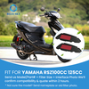 Yamahas RSZ 100cc 흡기 클리너 교체 용 재사용 가능한 고 유량 오토바이 에어 필터 A417 맞춤형 사용 가능