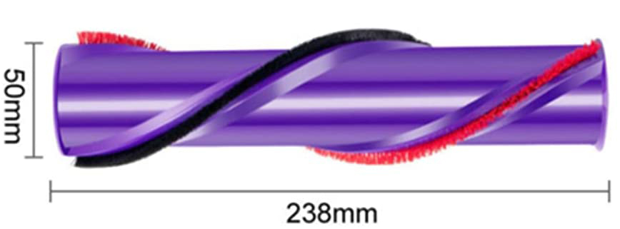 다이슨 V8 앱솔루트 V8 동물 브러시 무선 진공 청소기 부품용 교체 롤러 브러시 967485-01