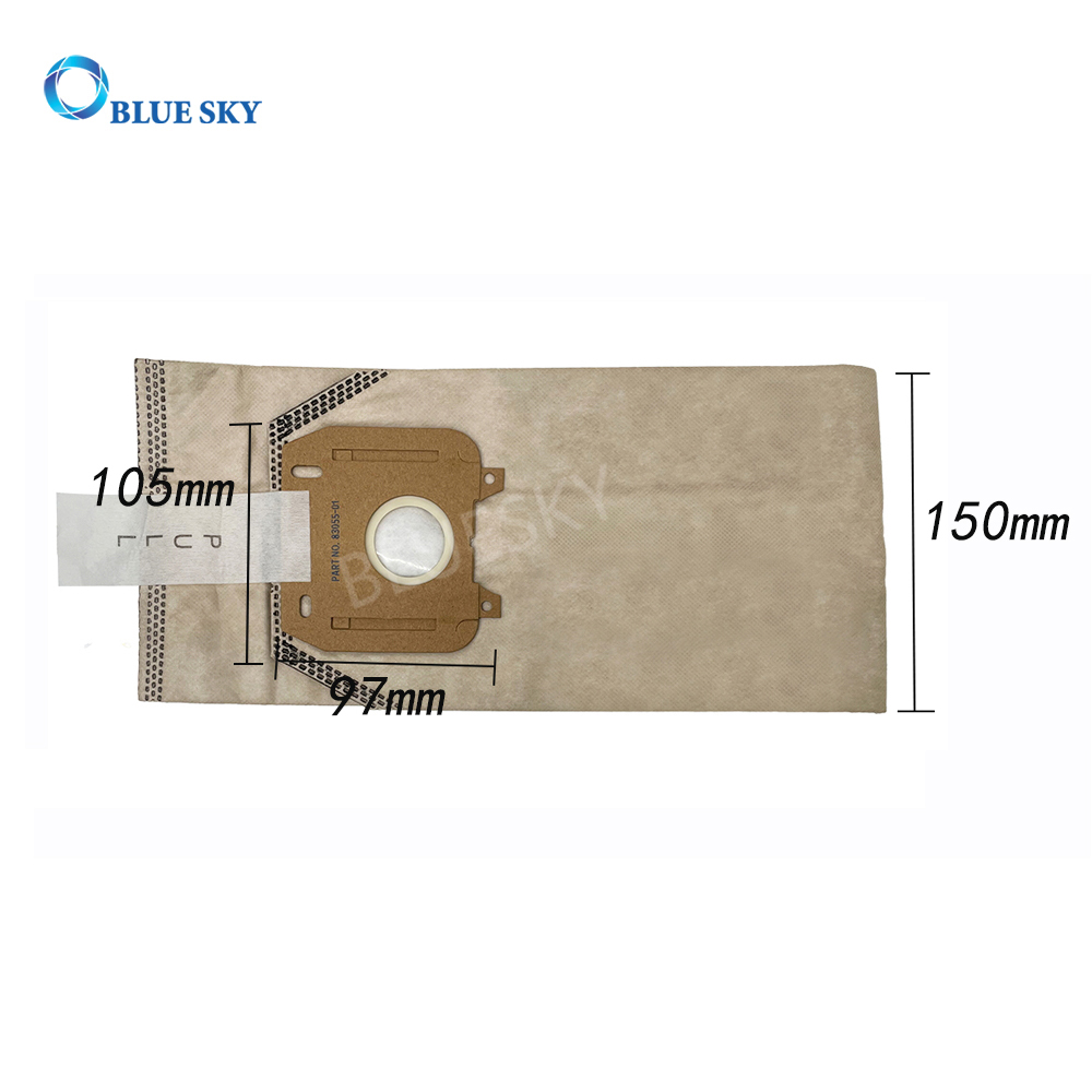  Oreck 유형 LW 마그네슘 진공 청소기 부품 번호 83055-01용 교체용 HEPA 먼지 봉투