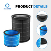 FY3437/FY3455 H13 Philips Air Pirifiers 및 가습기에 대한 진정한 HEPA 필터 교체