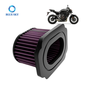 Yamaha MT-07 MT07 2014–2023의 고성능 에어 필터 교체