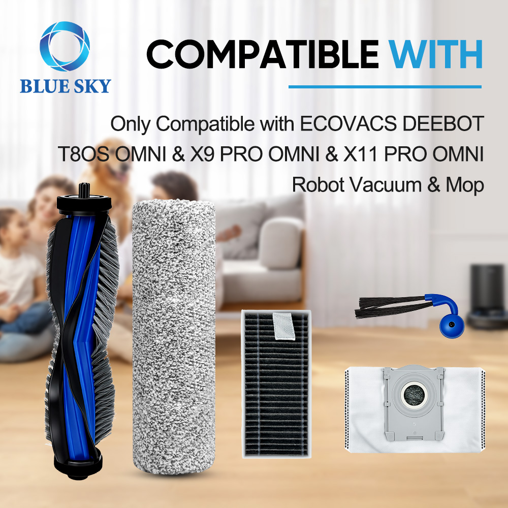 DEEBOT T80S Omni X9 Pro Omni Yeedi S16 Plus용 로봇 진공 부품 키트