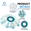 Leifheit Clean Twist Disc Mop M - 2섬유 바닥 청소용 걸레 리필용 원형 극세사 걸레 헤드 교체 맞춤형 사용 가능