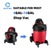 4-16 Gallon 고효율 90304 Shop Vac 습식/건식 진공 청소기 액세서리 용 카트리지 필터 교체