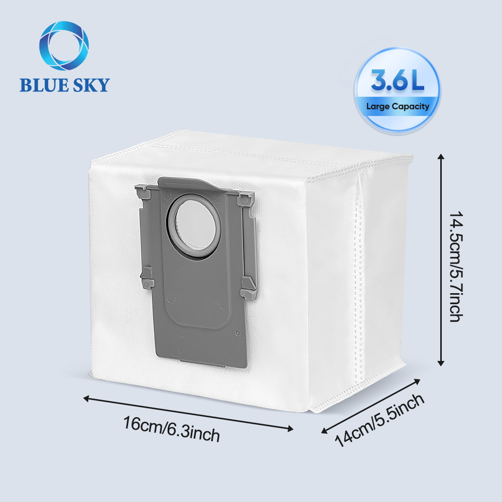 Roborock Q5 / Q5+ / Q7 Max / Q7 Max+ / S7 Maxv Ultra / T8 / G10s / G10spro 스위핑 로봇 진공 청소기 필터용 먼지 봉투