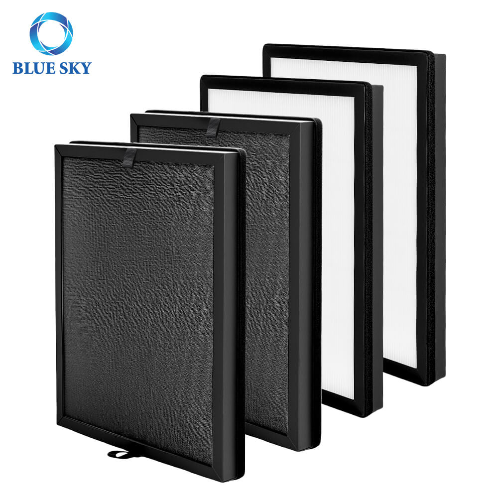 ECOSELF 공기청정기용 HAP602 HEPA 활성탄 교체 필터 - 고효율 냄새 및 입자 제거