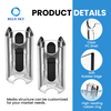Dysons V11s V10s V8s 벽걸이 보관 브래킷과 호환되는 진공 청소기 홀더 클립 맞춤형 사용 가능