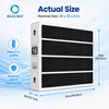 MERV 16 HVAC 주름형 공기 필터 20x25x5 Lennox X6675 HCC20-28 퍼니스 시스템과 호환 가능