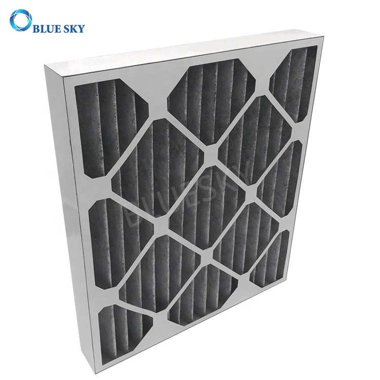 사용자 지정 Merv 8 주름 탄소 AC로 HVAC 공기 필터