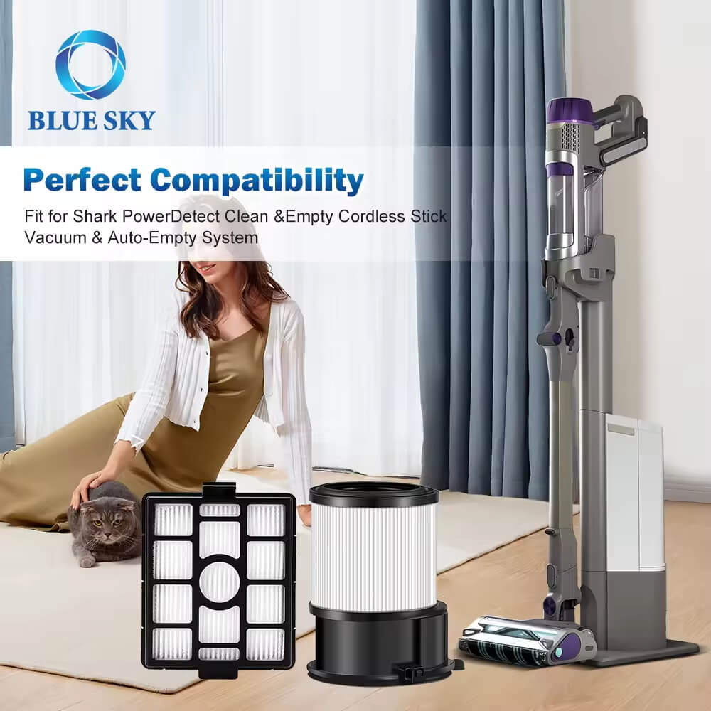 고효율 HEPA 필터 폼 및 펠트 필터 상어 무선 진공 IP3251 IP3251C IP3252, B2B 진공 청소기 부품 공급 업체