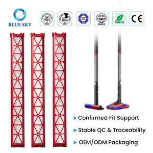 Dysons PencilVac Fluffycones 무선 진공 청소기 부품과 호환되는 SV50 FC 진공 필터