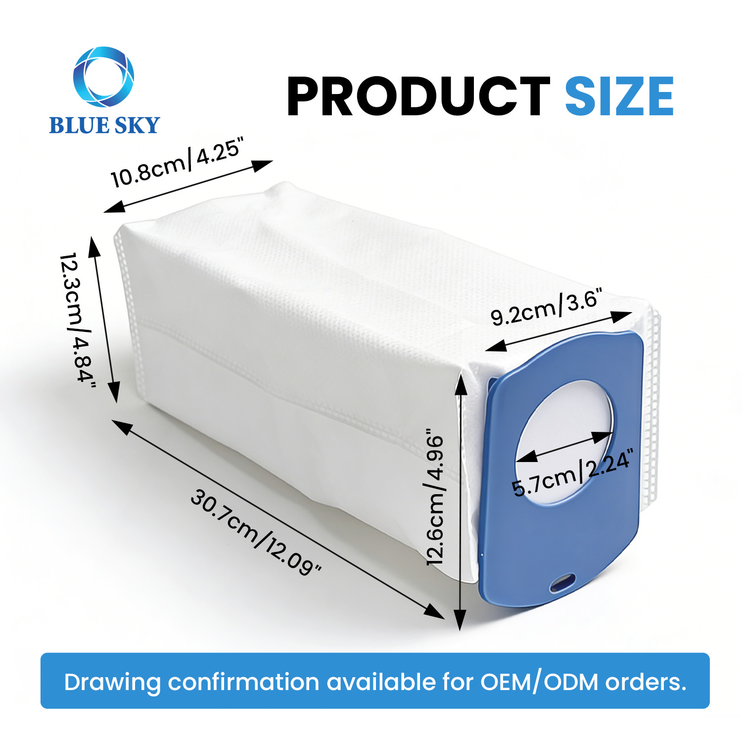 무선 스틱 진공 청소 스테이션에 적합한 교체 먼지 봉투 - 고효율 일회용 진공 먼지 봉투