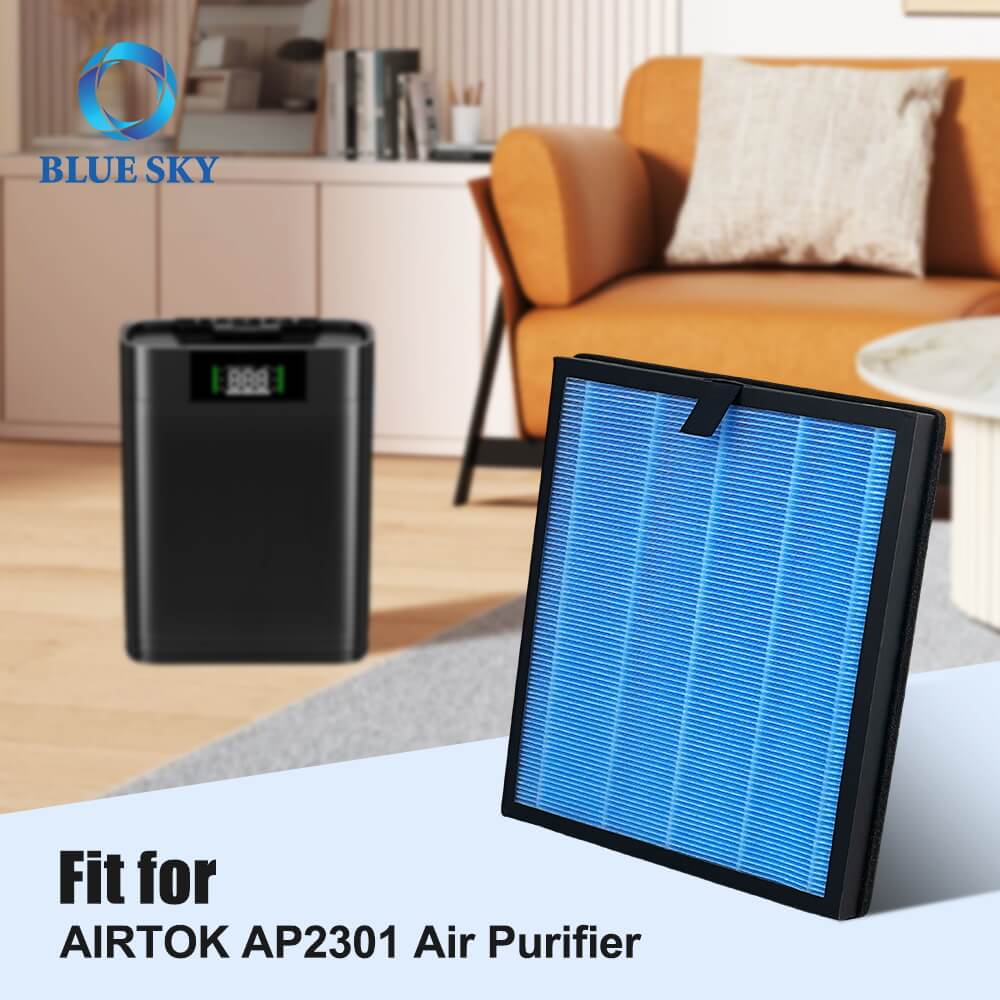 AIRTOK AP2301 공기청정기용 교체용 HEPA 필터 – 고효율 OEM 공기 필터 제조업체