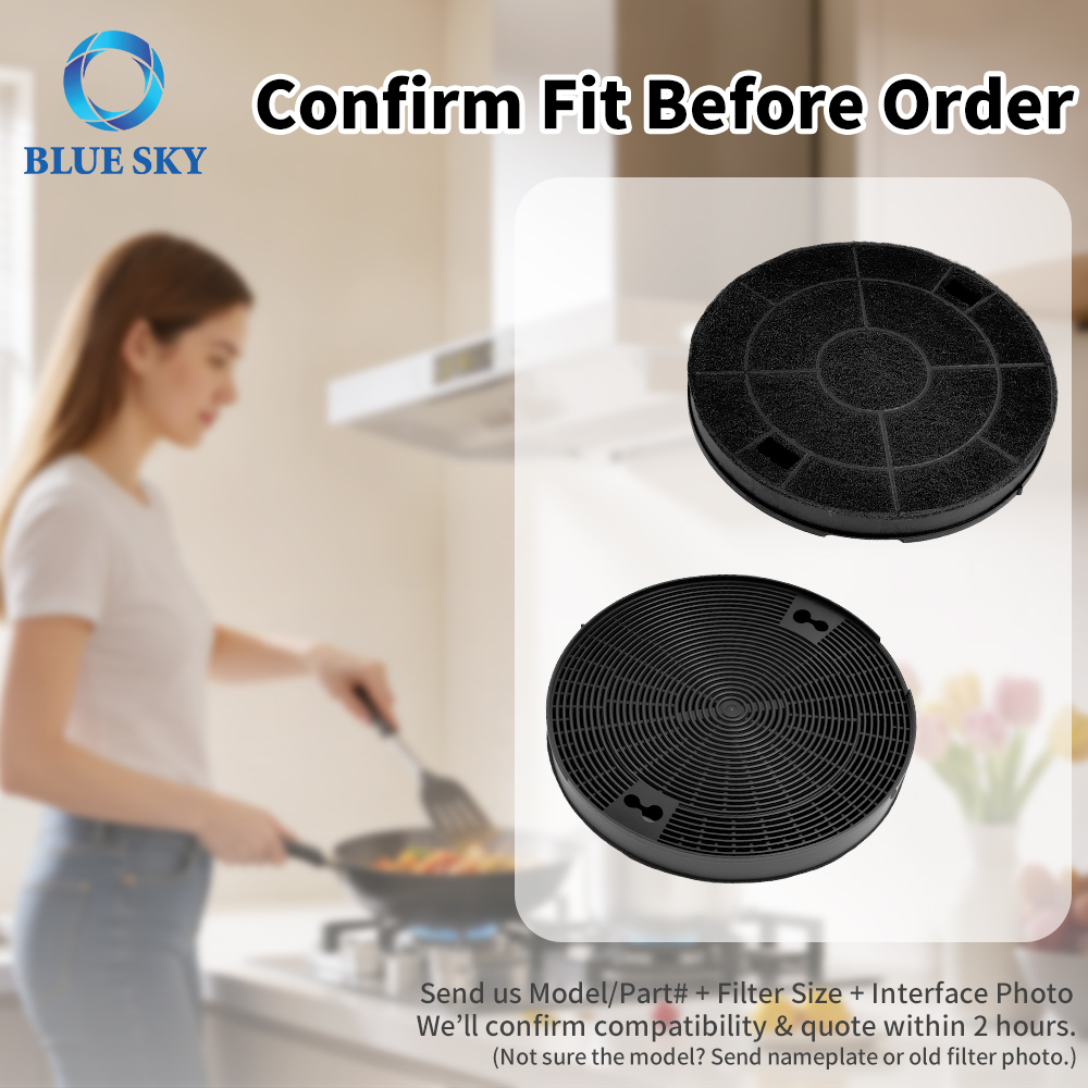 월풀, 키친에이드, 삼성과 호환되는 고효율 활성탄 레인지 후드 필터 