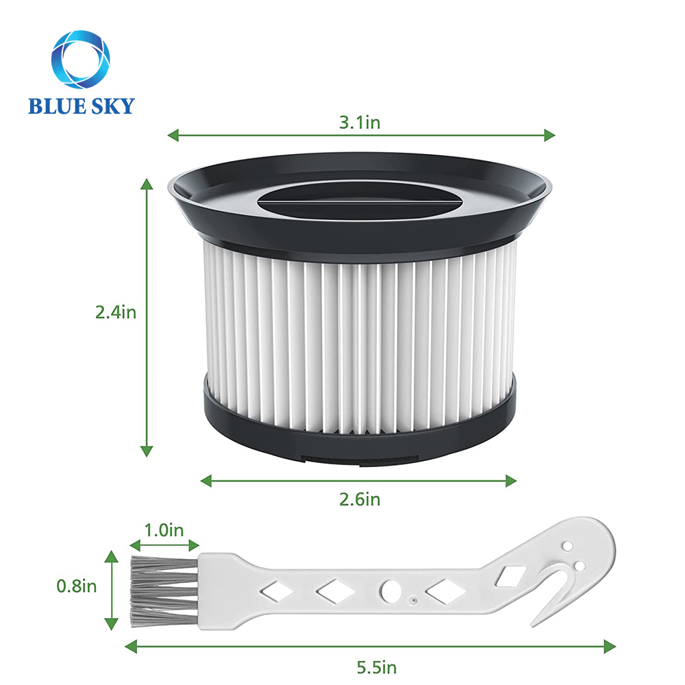 EIOEIR HC-20G E20 Pro 무선 스틱 진공 청소기 교체 부품 번호 HC-20GF용 진공 청소기 HEPA 필터 교체