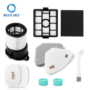 고효율 HEPA 필터 폼 및 펠트 필터 상어 무선 진공 IP3251 IP3251C IP3252, B2B 진공 청소기 부품 공급 업체