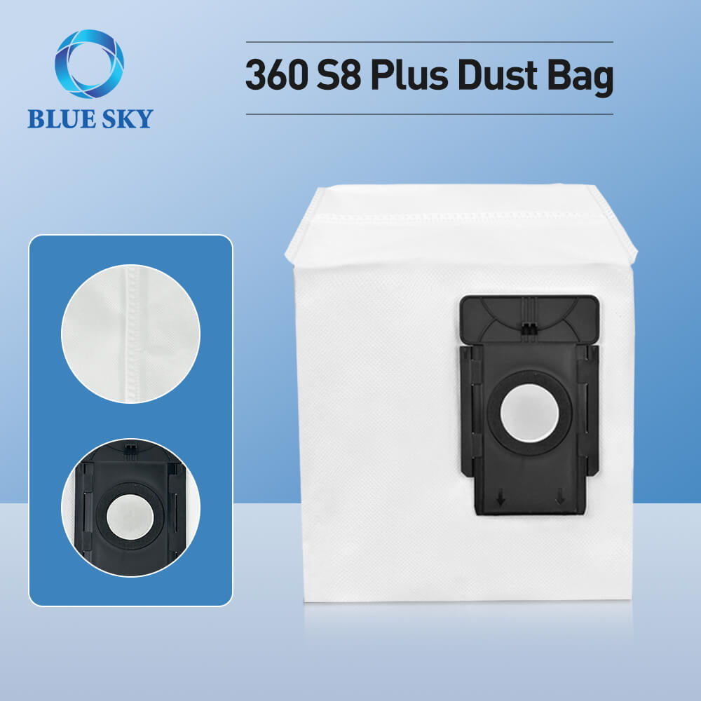 360 S8 / S8 Plus 로봇 진공 청소기와 호환되는 고품질 먼지 가방 교체