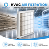 HVAC용 알루미늄 프레임 평면 패널 프리필터