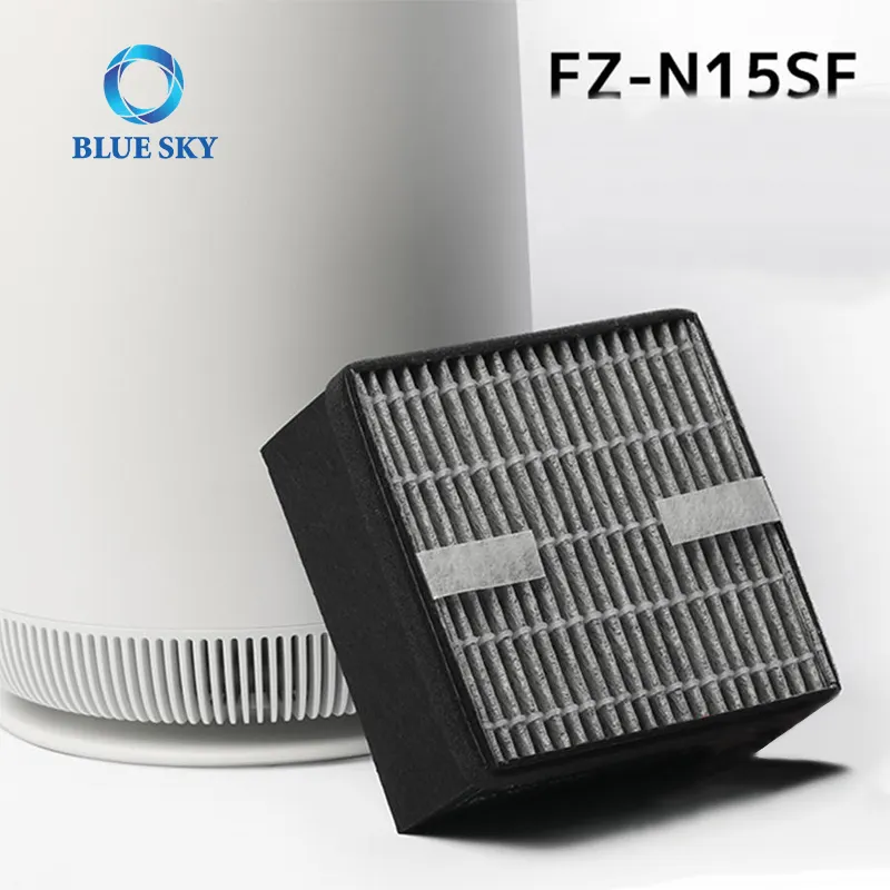 고능률 공기 정화기는 예리한 FU-NC01-W FU-PC01-W와 양립한 FZ-N15SF HEPA 여과기를 분해합니다